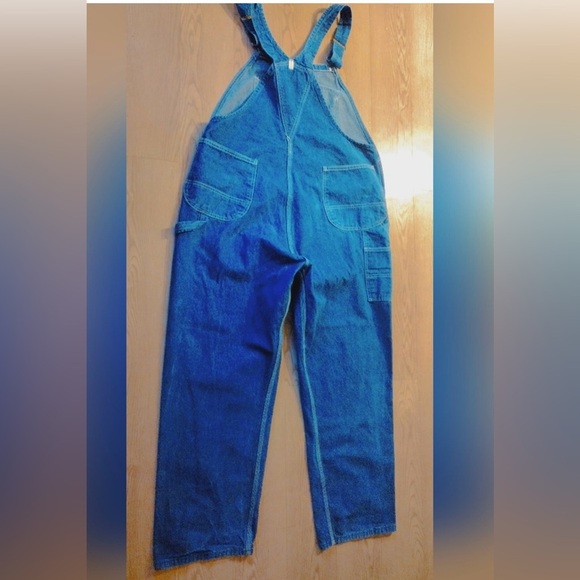 Key Imperial Aristocrat Overalls Vintage Blue Denim BIB Carpenter Jeans - Picture 2 of 10